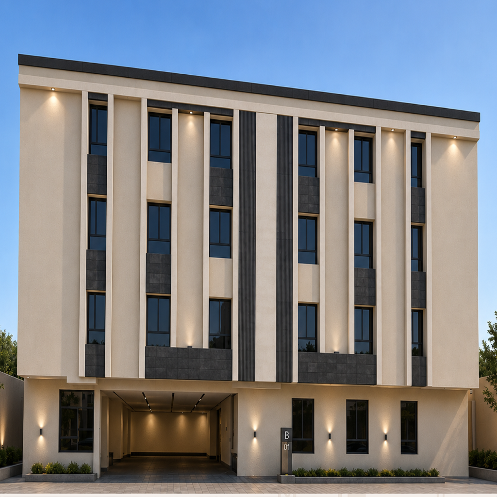 مشروع عمارة سكنية